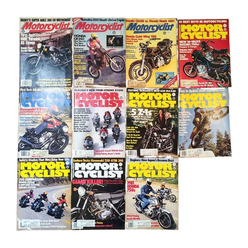 Lot vintage motorcyclist - 11,