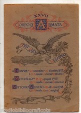 Xxvii corpo armata - corpo, –