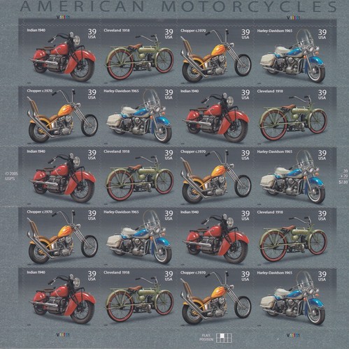 American motorcycles foglio - american,