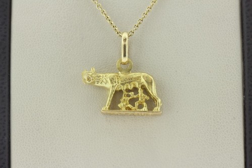 Ciondolo charm oro - ciondolo, giallo
