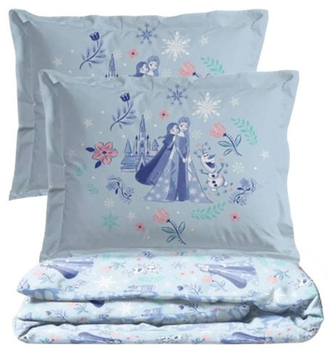 Frozen kids 3pc queen duvet - queen,