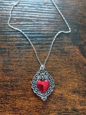 Collana con ciondolo cuore