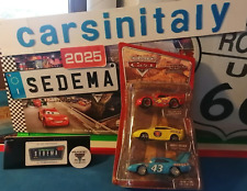 Cars 1-Saetta McQ,Charlie Checker,The King-Gift Pack Camp.Piston Cup Mattel 1/55