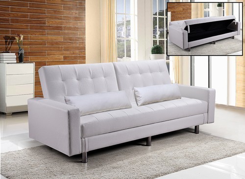 Divano letto contenitore - letto,