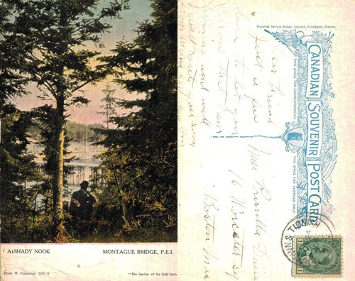 Vintage postcard montague - vintage,