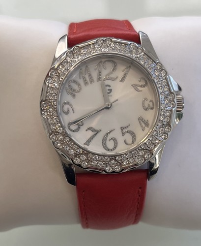 Orologio guess pelle rossa - orologio,