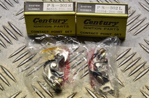Coppia puntine platinate - puntine, honda