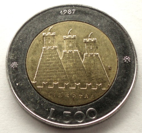 San marino 500 lire - san,