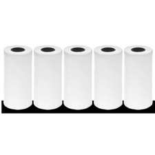 Stampante Portatile per Adesivi Senza Inchiostro, Piccola Stampante Tascabile a 