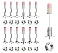 30 Chiodi Filettati Per