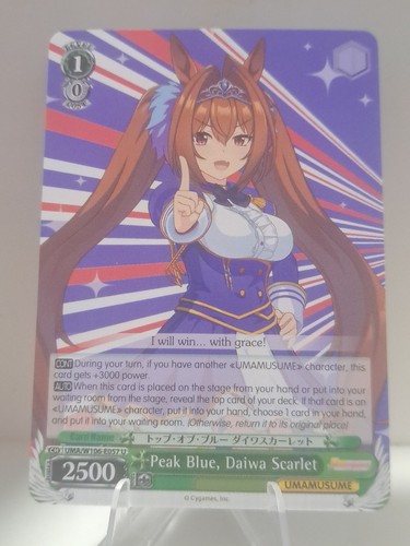 Carta umamusume peak - umamusume,