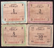 ITALIA 1943 ALLIED MILITARY