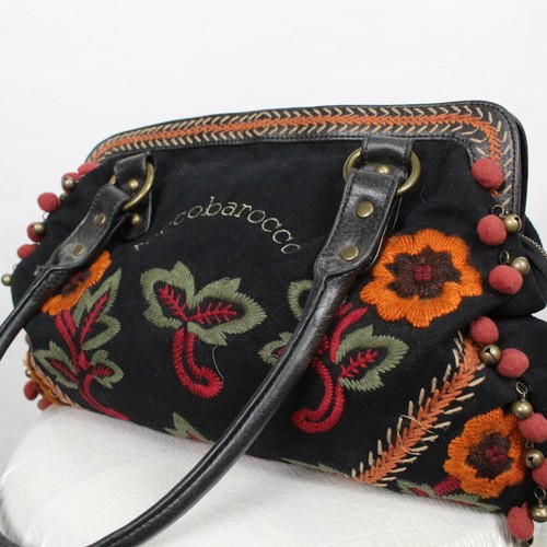 Borsa roccobarocco nera - roccobarocco, con
