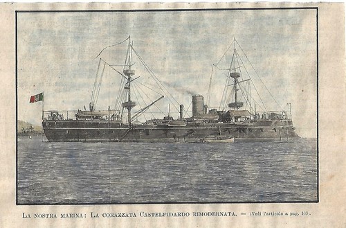 Stampa antica marina nave - stampa,