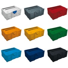 TANOS Systainer T-Loc SYS TL 2 grigio antracite rosso arancione giallo verde blu nero