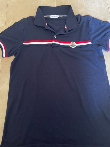 Moncler polo uomo blu navy - blu, a