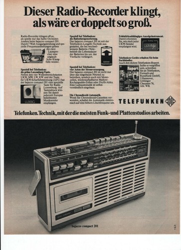 Telefunken bajazzo compact - , 201