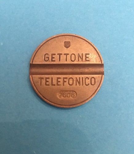 Gettone telefonico 7606 - telefonico,