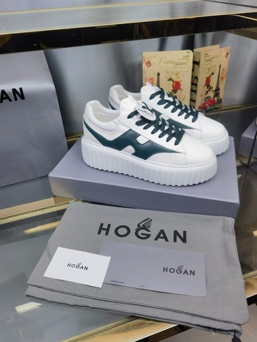 Hogan stripes sneakers - h-stripes, donna