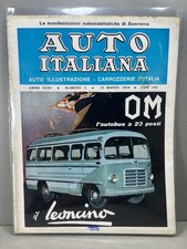 Auto italiana N11  13 Marzo  1954 rivista Auto illustrazione Carrozzerie Italia