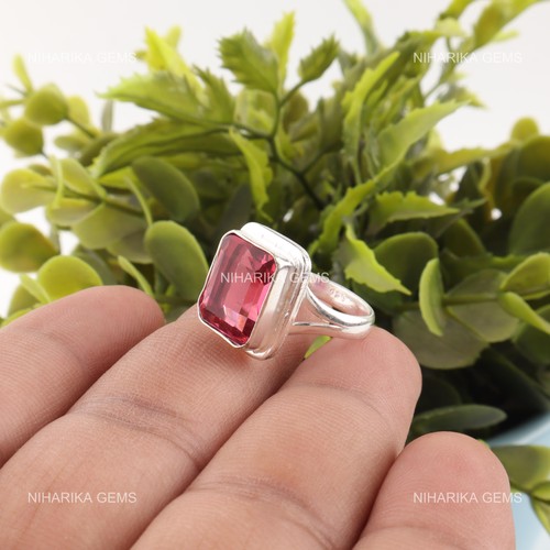Anello solitario pietra di - solitario,