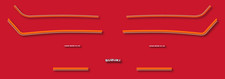 SUZUKI GS750 1976 1977 - Kit déco Sticker decals  -  Red body