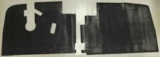 Sopratappeti gomma nera per - nera,