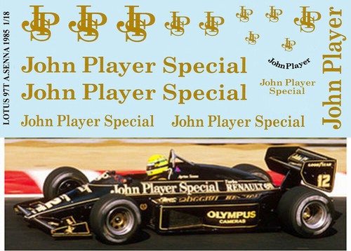 Decals per lotus 97t - per,