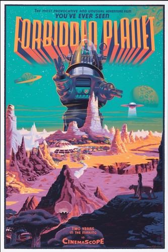 Forbidden planet repro - planet,,