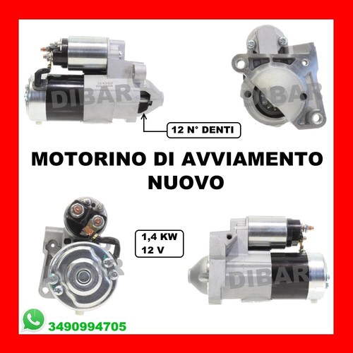 Motorino avviamento nuovo - motorino,