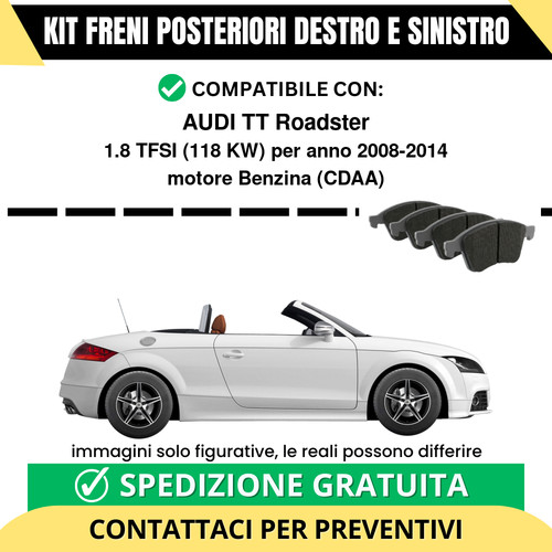 Pastiglie freno posteriori - pastiglie,