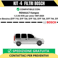 KIT BOSCH 4 Filtri tagliando