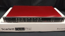 Focusrite Scarlett Octo Pre Microfono Preamp 24bit 192kHz Usato
