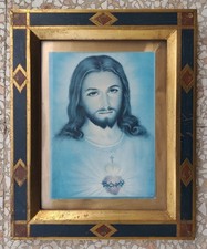 Cornice antica in legno con