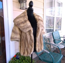 Mantello stola visone