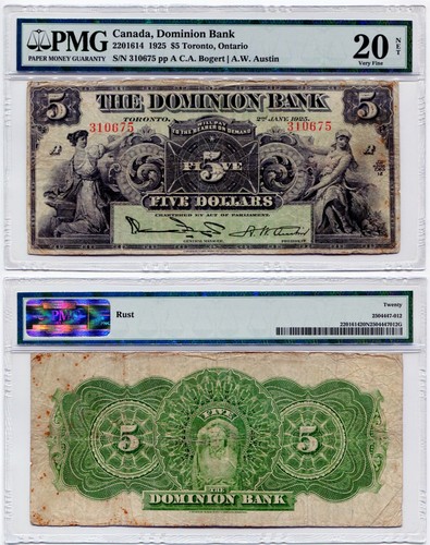 Banconota dollari 1925 - da,