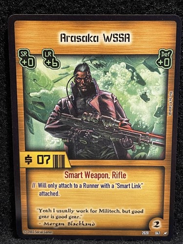 Cyberpunk 2020 ccg rara - 2020,