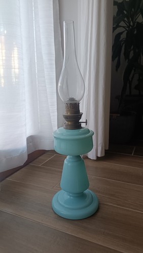 Lampada olio epoca - ad, d'epoca