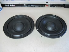 COPPIA   WOOFER    MACROM  INTEGRA - 224 W    USATI 