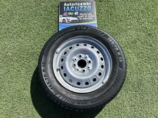 CERCHIO IN FERRO COMPLETO DI GOMMA 165/70 R 13 FIAT FIORINO 1 SERIE
