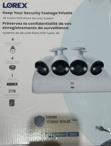 Lorex ch 8 cablato - 4k,