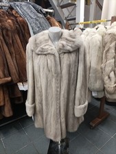 Visone Silver  con Collo a