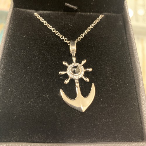 Collana ancora timone - collana,