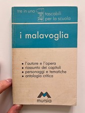 I MALAVOGLIA. bignami tascabili per la scuola | Mursia 1994
