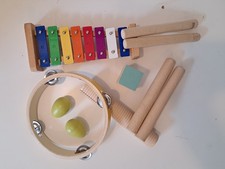 Strumenti musicali legno bambini