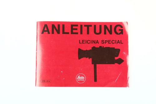 Leica leicina manuale - manuale, speciale