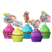 Topper per cupcake DUMBO feste