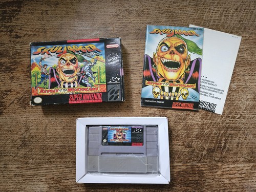 Snes super nintendo - super, skul