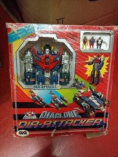 DIACLONE DIA-ATTACKER TAKARA PRE TRANSFORMERS CON 3 DIANAUTI BOX SCATOLA RARO K