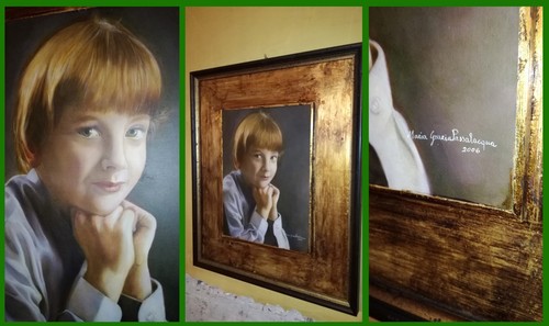 Quadro olio legno - quadro,